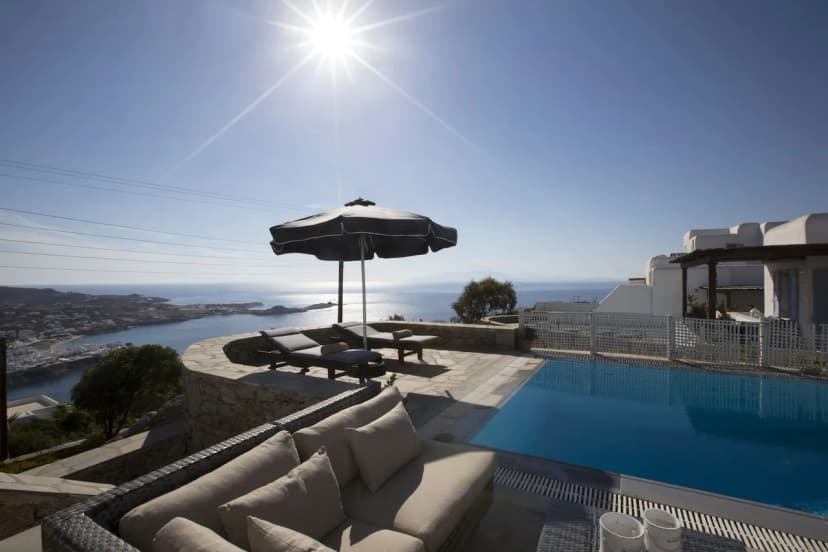 Sky Blue Deluxe Villa with Perfect Sea Views