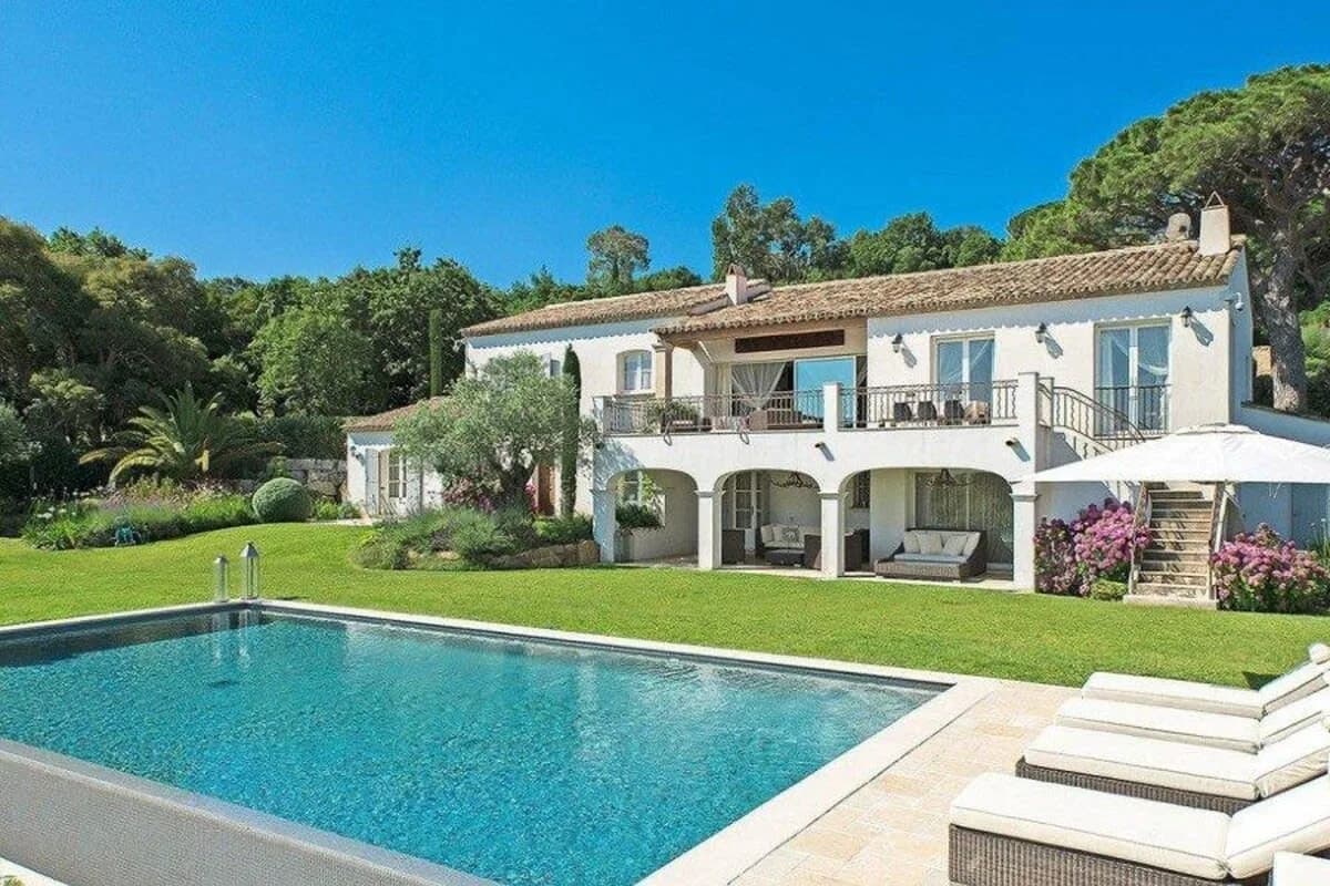High Gardens Villa with Alps and Ocean Views