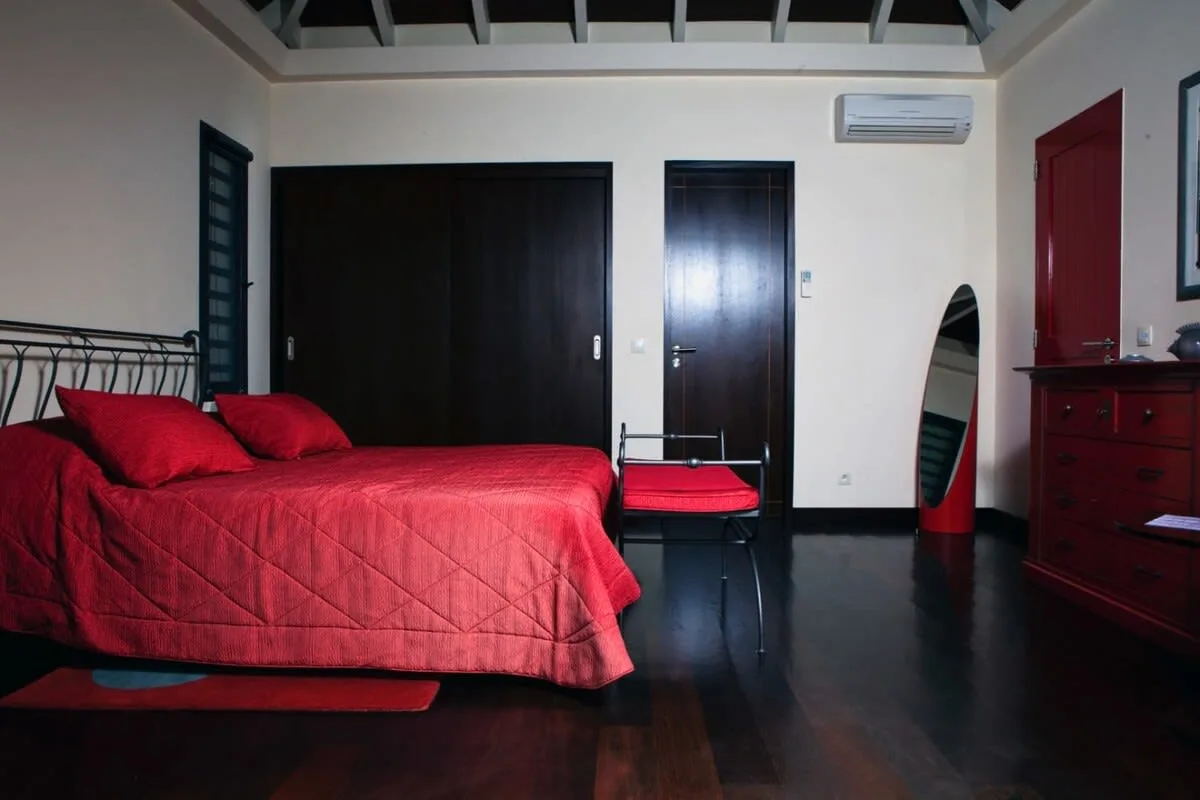 Luxe Wine Red Villa with Panoramic Sea Views photo 5