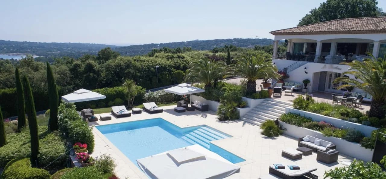 Fabulous and Private Villa with St. Tropez Bay View photo 5