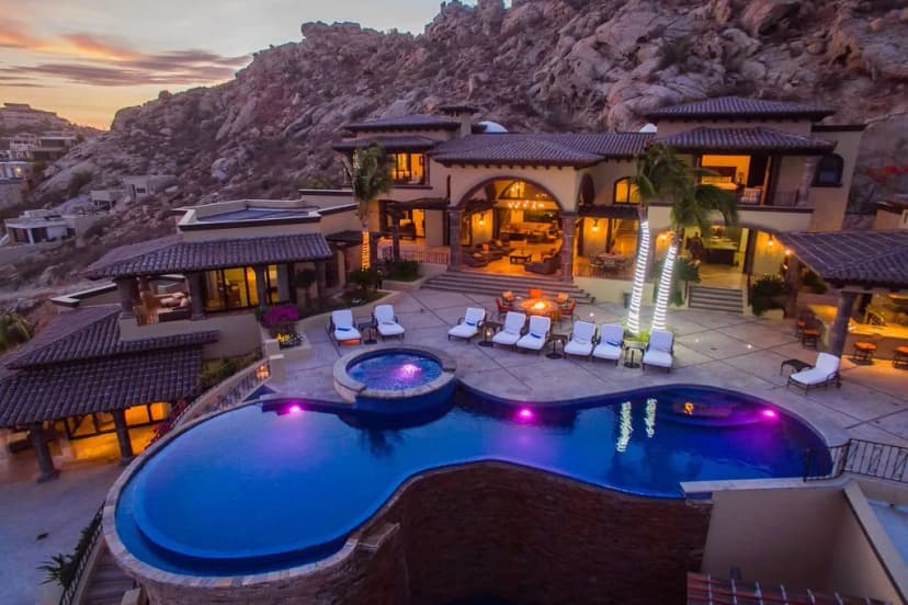 Mansion Villa in Mexico with Large Gym