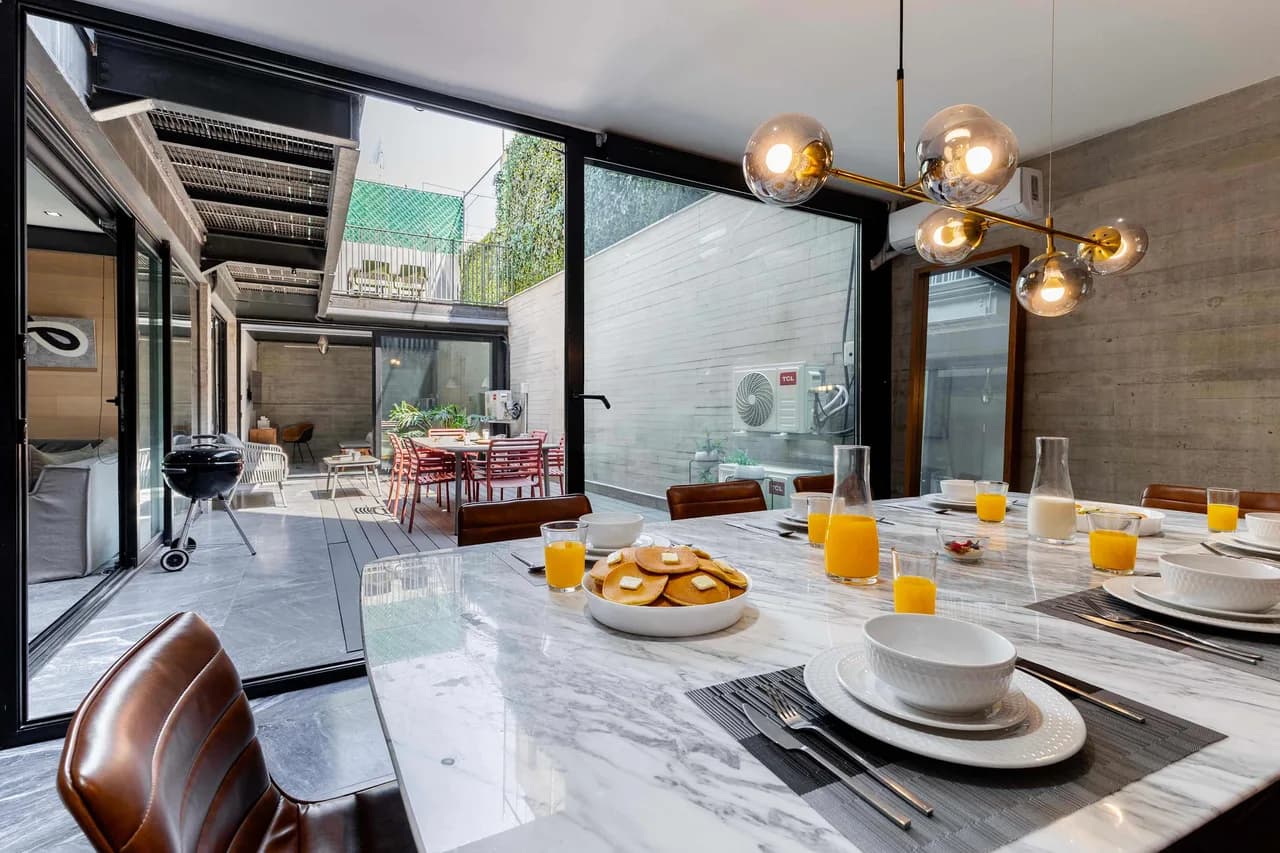 Sky-View Patio Apartment in Mexico City photo 2