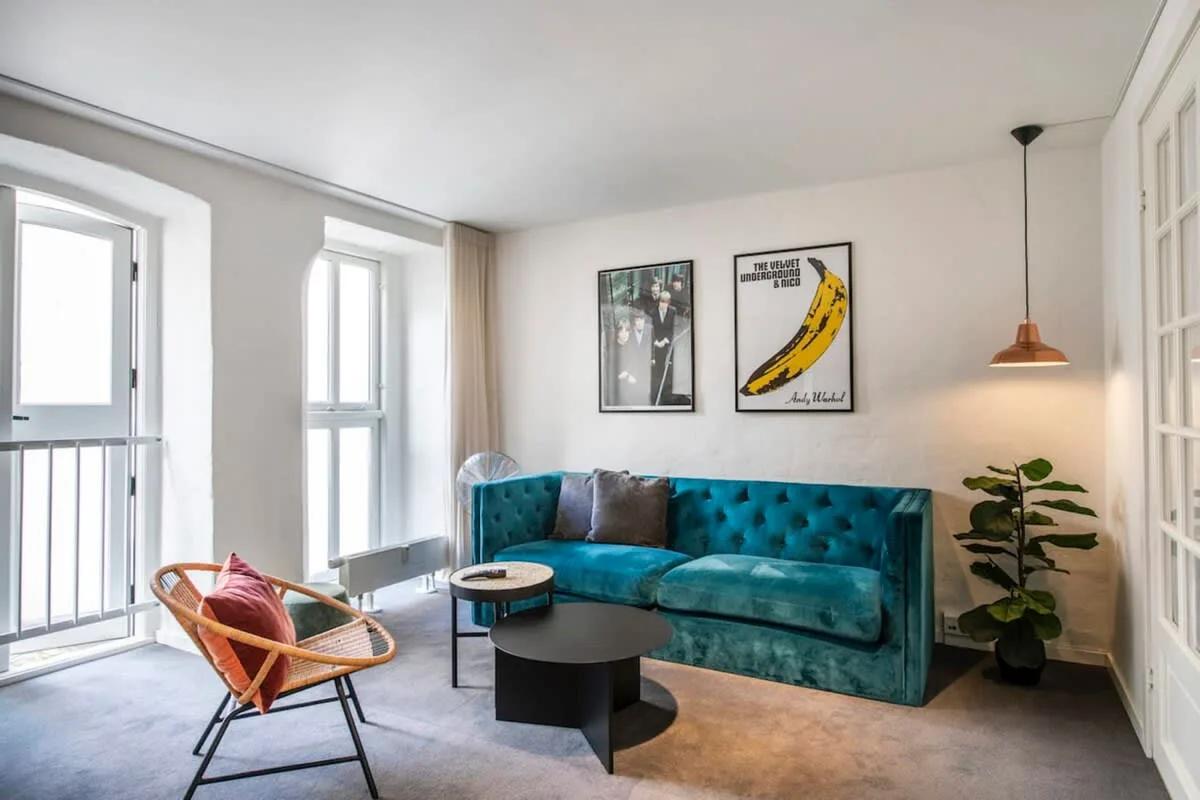Modern decorated flat next to the Royal Palace
