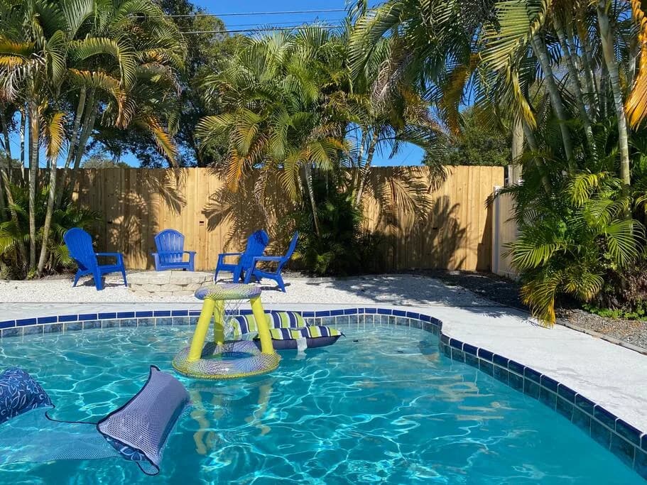 Pet-Friendly House with Heated Pool in Tampa Bay Area