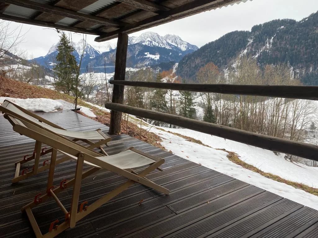 Alps Chalet for Big Group with Sauna & Yoga Terrace photo 4