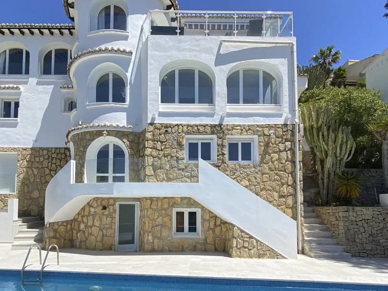 Beachfront Villa with Pool in Moraira photo 5