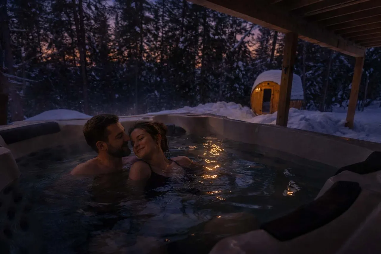 Spa Chalet in Quebec Laurentians photo 4