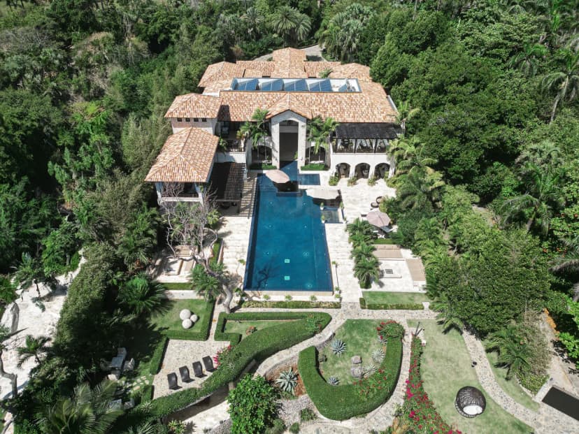 Beachfront Hacienda Villa in Samana