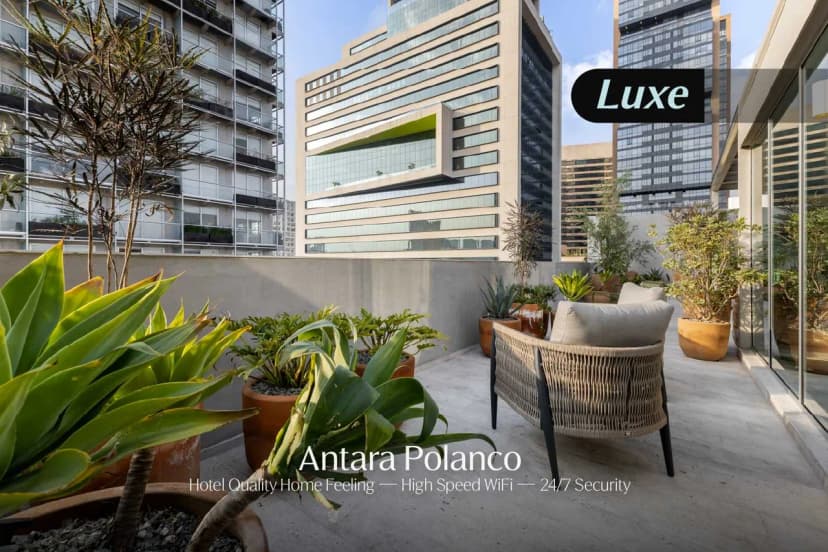 Capitalia | Elegant Lockoff, Balcony Polanco Vibes