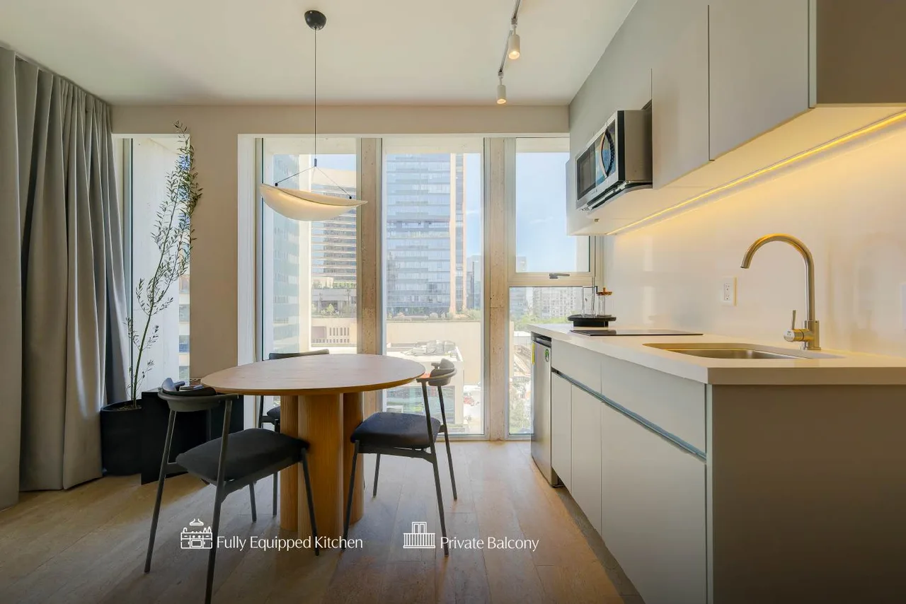 Elegant Balcony Apartment in Polanco photo 3