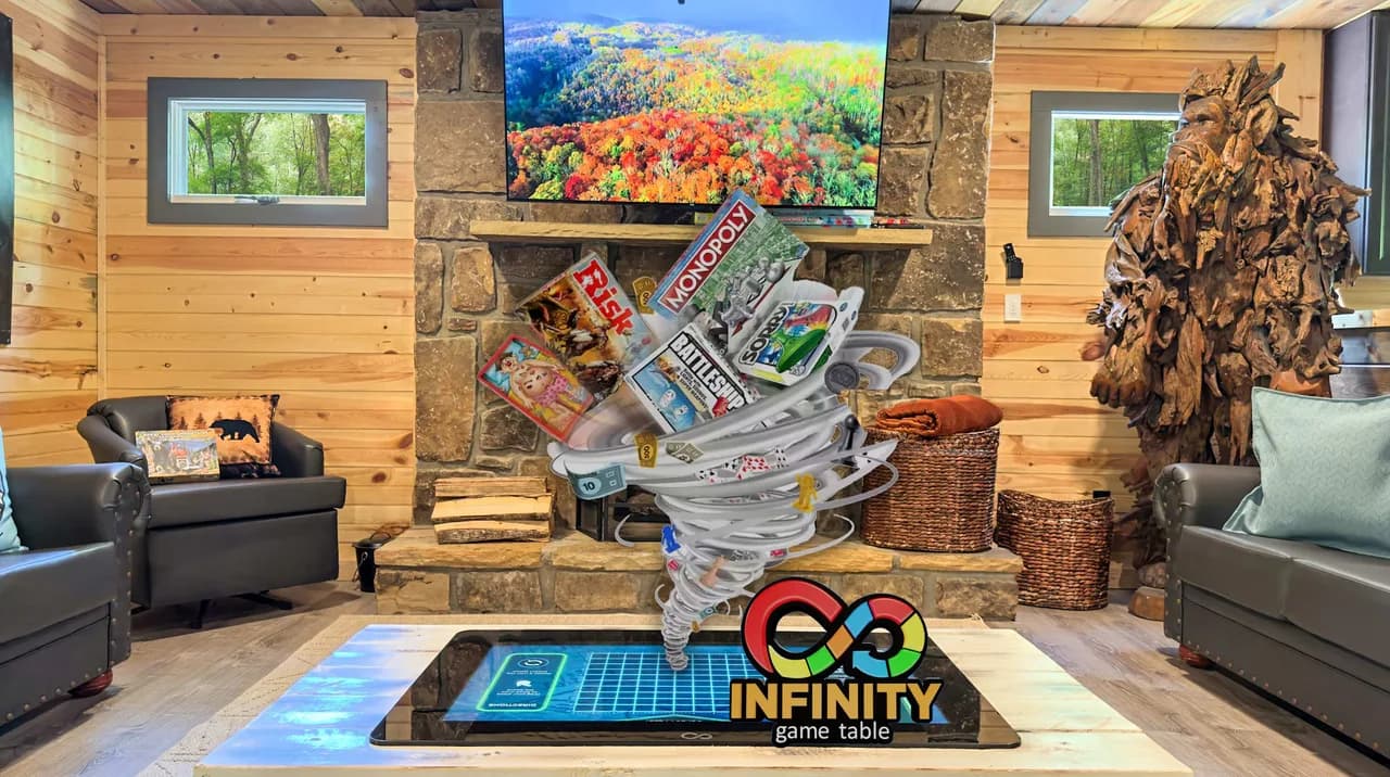 Spacious Cabin with Game Room in Smoky Mountains photo 5