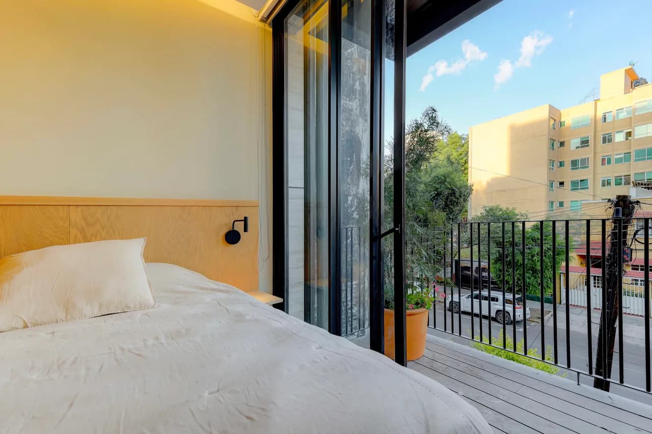 Balcony View Apartment in Polanco photo 4