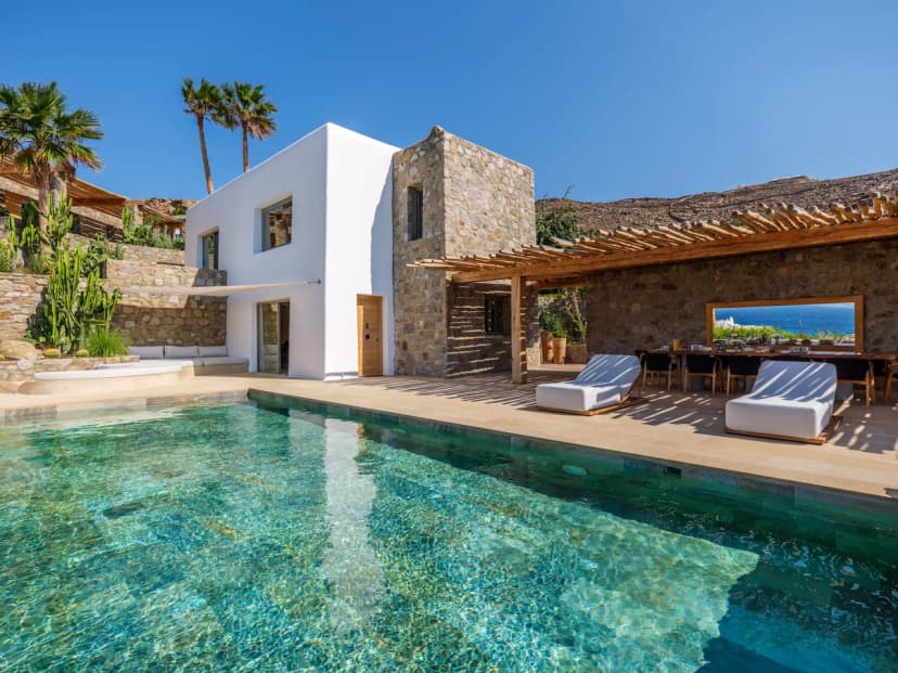 Mykonos 13-Bedroom Cliffside Retreat