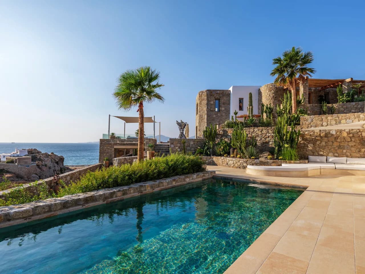 Mykonos 13-Bedroom Cliffside Retreat photo 5
