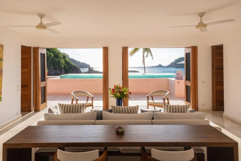 Oceanfront Villa with Private Pool in Costa Careyes