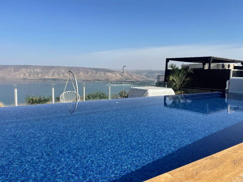 Refined Villa With Sea Of Galilee Vistas