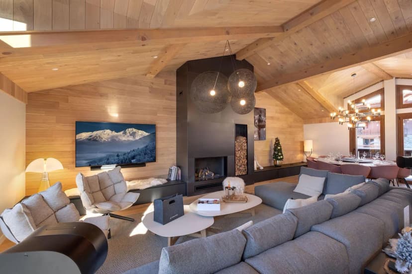 Modern Chalet Near Courchevel's Sunny Resort