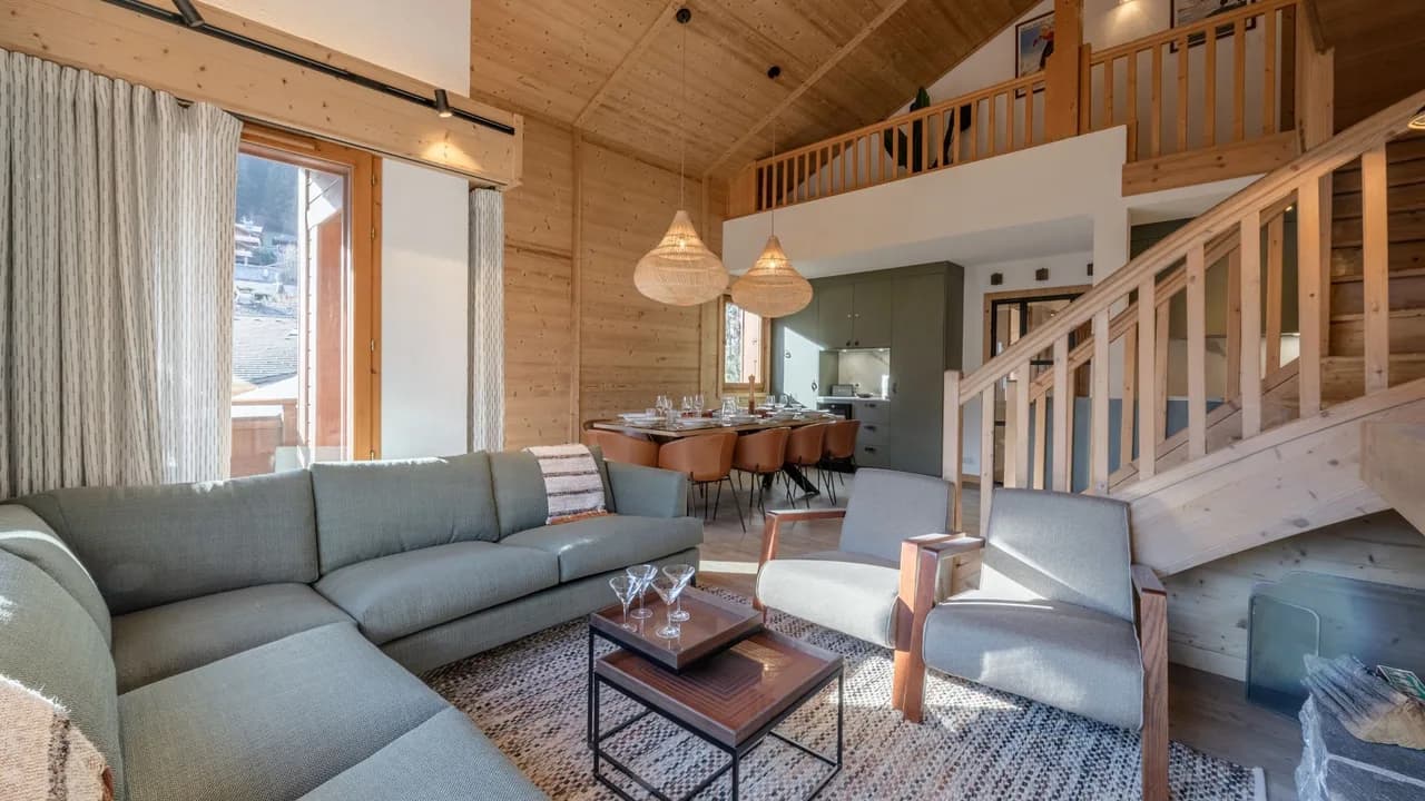 Central Morzine Duplex With Fireplace photo 4