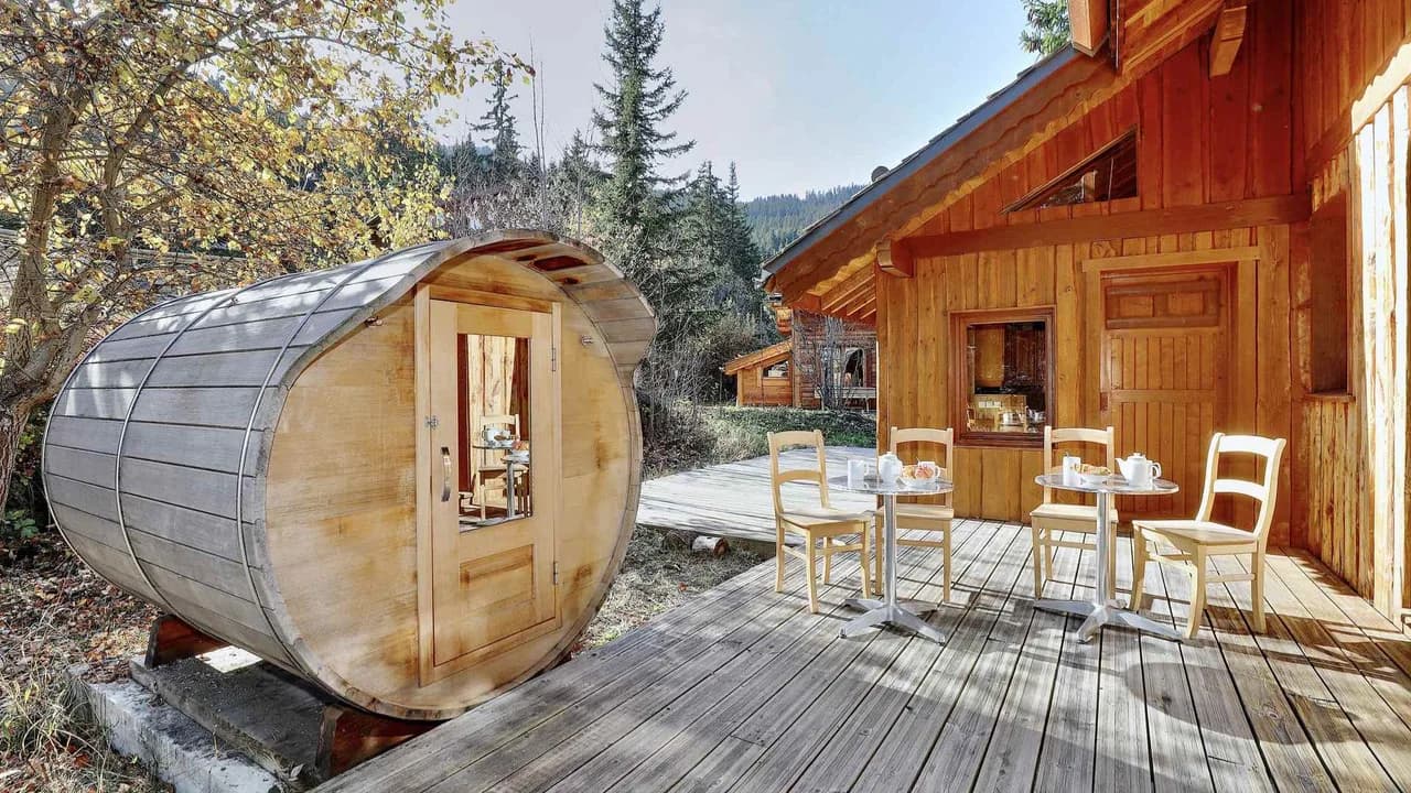 Courchevel Sparkle With Sauna and Style photo 2