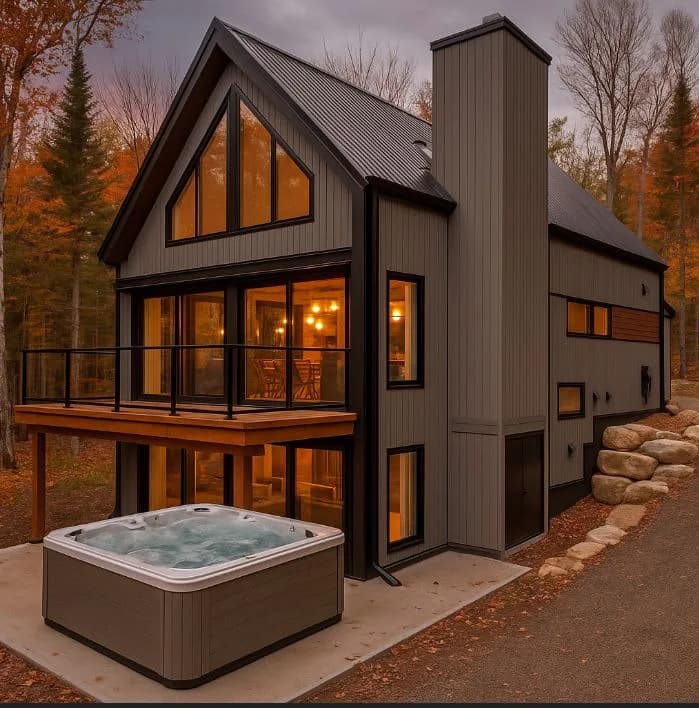 Ski-In Ski-Out House in Canada photo 2