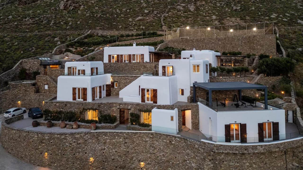 Luxury Mykonos Retreat with Spa
