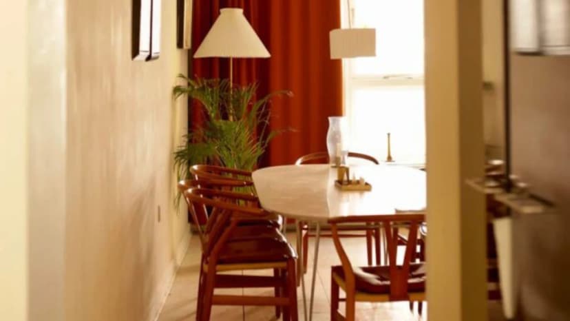Townhouse Retreat With Danish Modern Style