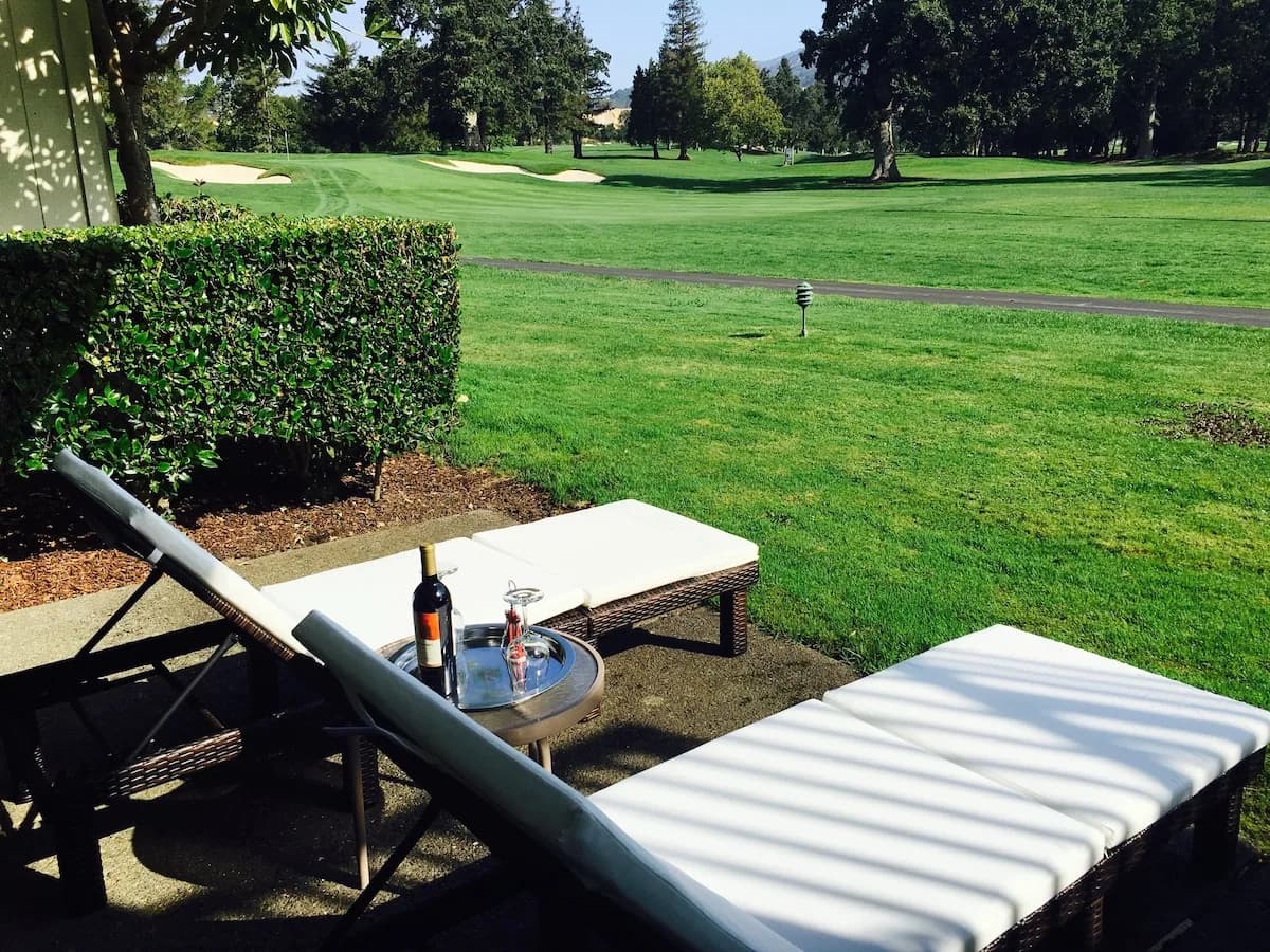 Golf View Condominium in Napa Valley