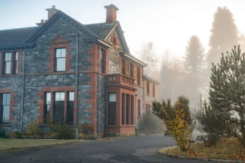 Scottish Country House With Designer Interiors