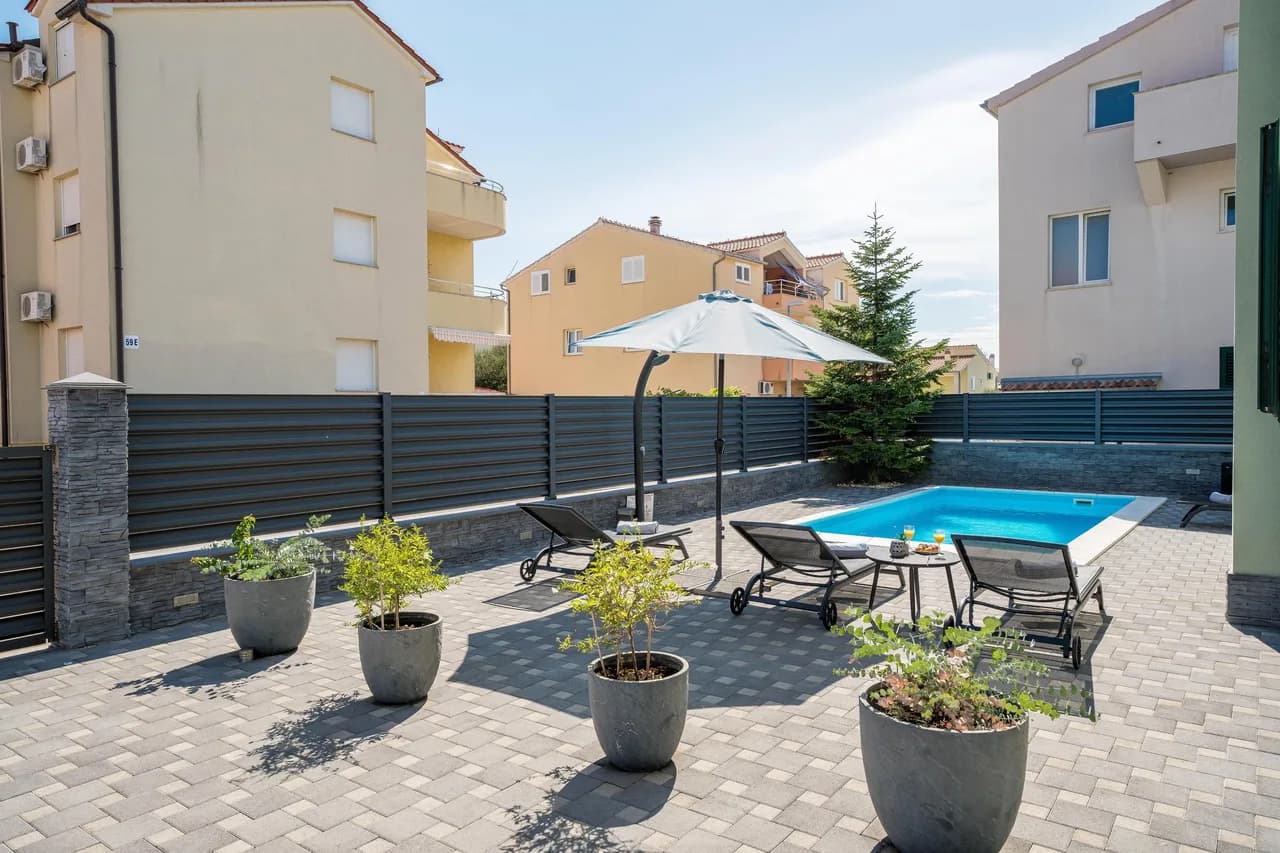 Luxury Vacation Home with Pool in Vodice, Šibenik-Knin, Croatia photo 2