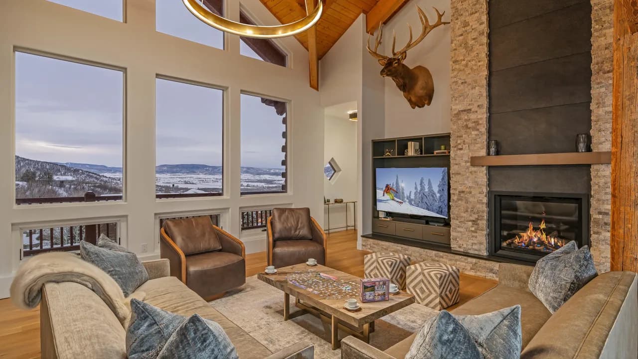 Scenic Mountainside Vacation Home in Steamboat Springs