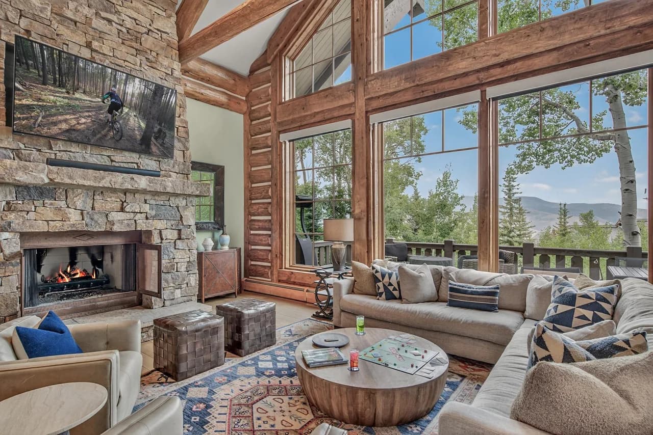 Spacious Timber Vacation Home in Avon photo 5