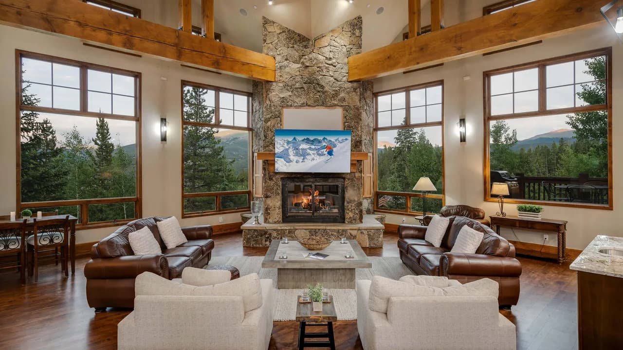 Secluded Mountain Lodge in Breckenridge Colorado photo 2
