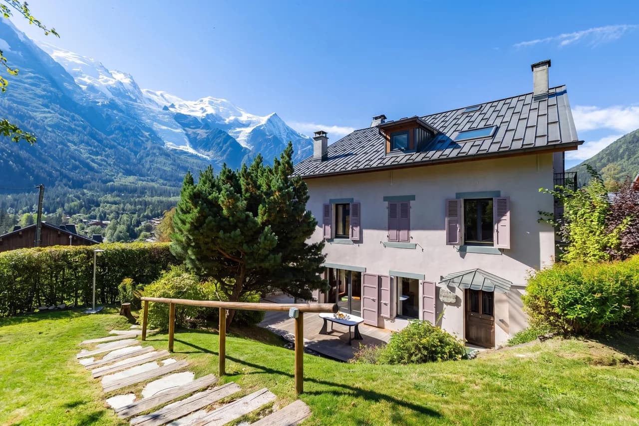 Garden Duplex Apartment in Chamonix