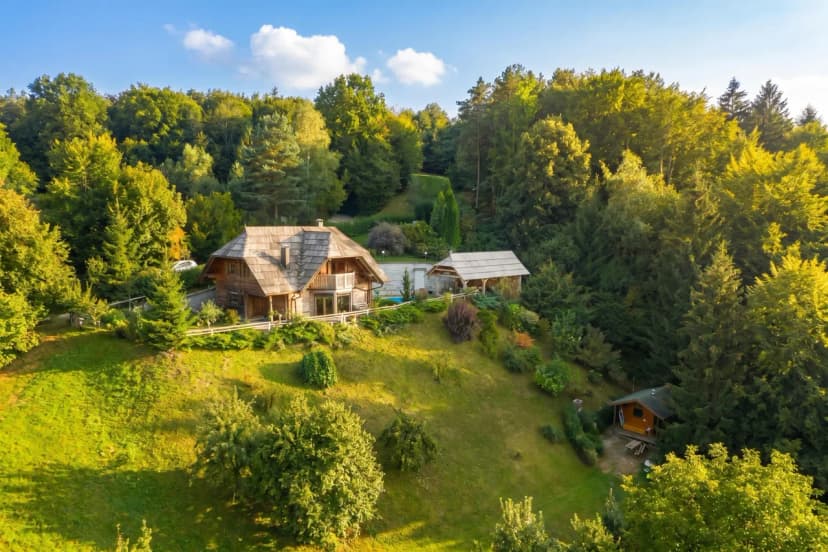 Mountain Chalet Podgorje with Pool