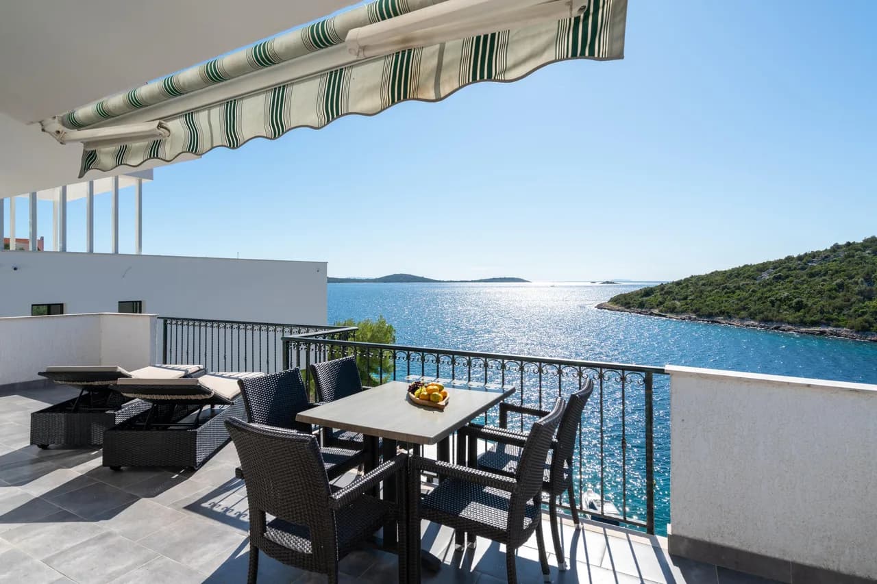 Panoramic Sea View Pool Villa in Trogir photo 3