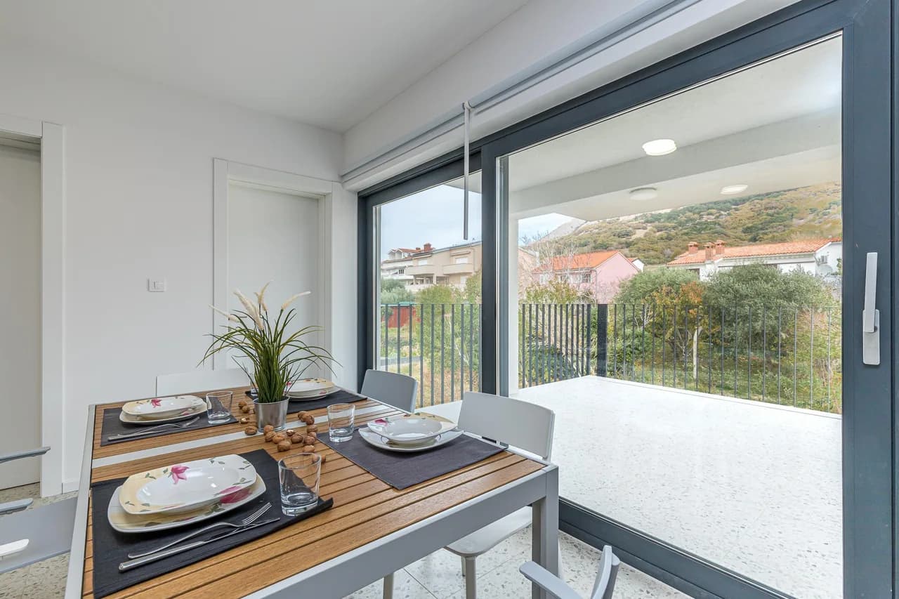 Coastal View Apartment with Pool in Baška, Krk, Croatia photo 3