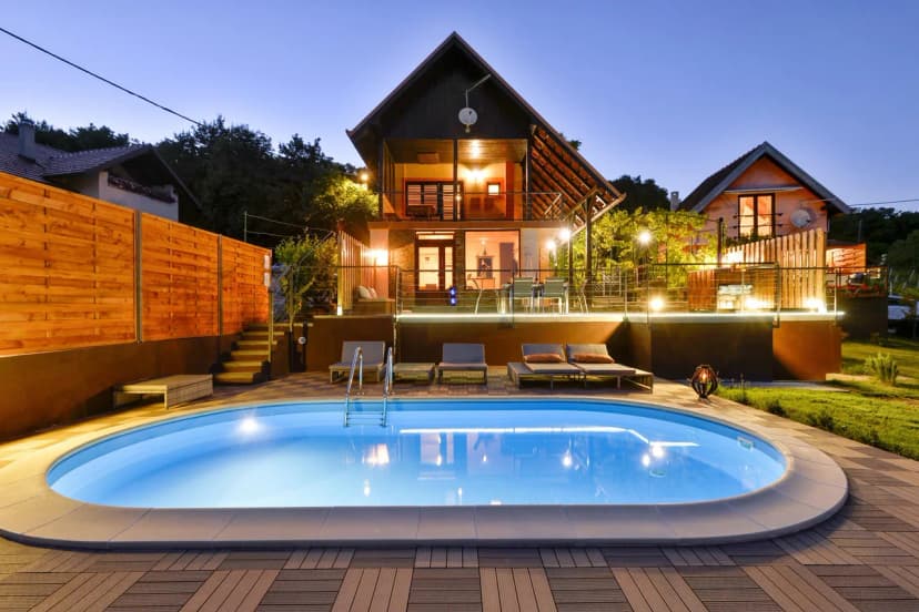 Twin Oasis Retreat with Pool & Spa