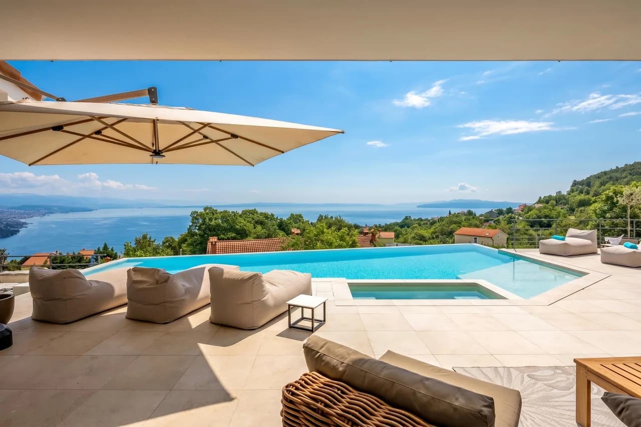 Indoor Pool Villa in Matulji, Istria, Croatia