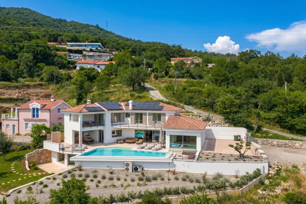 Indoor Pool Villa in Matulji, Istria, Croatia photo 2