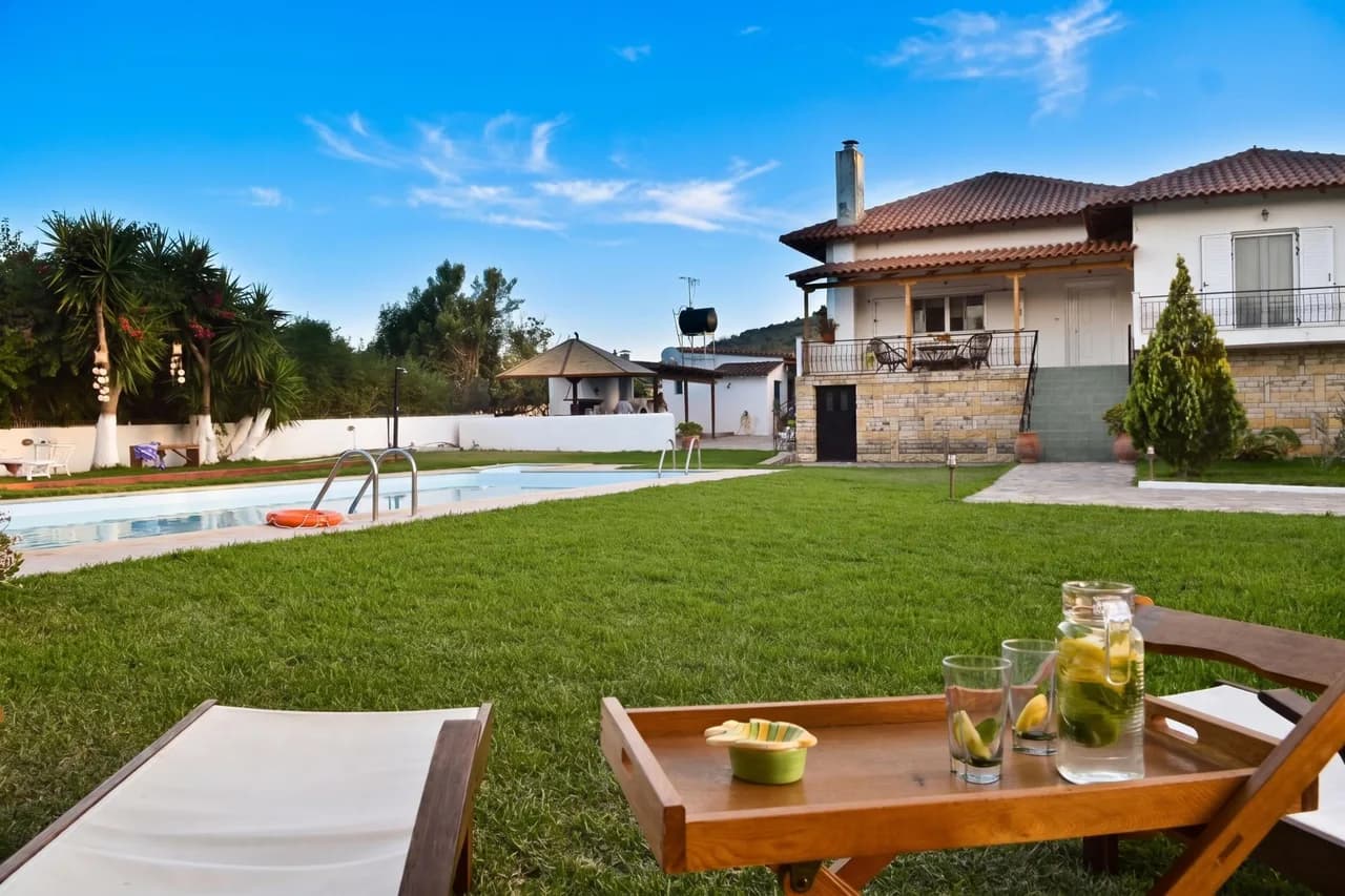 Charming Poolside Villa in Patras, Achaia, Greece photo 2