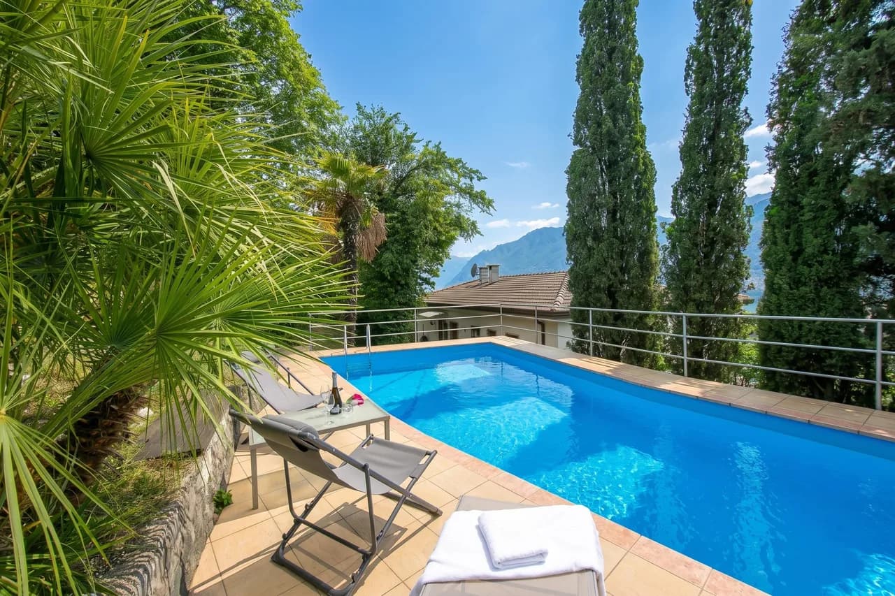 Panoramic View Villa in Nago-Torbole
