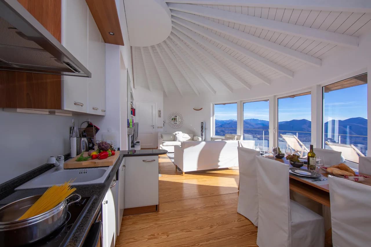 Panoramic View Apartment in Premeno photo 5
