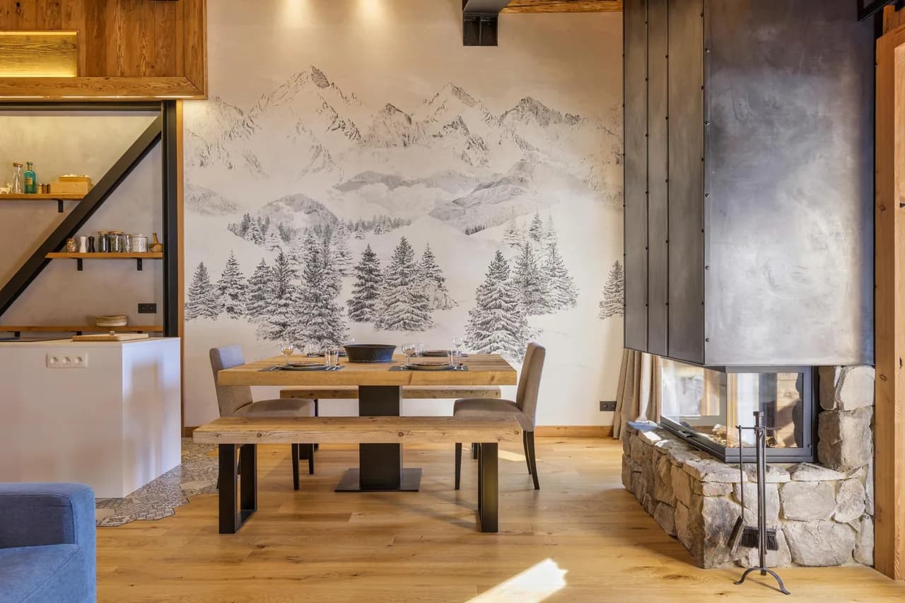 Ski-In/Ski-Out Apartment in Le Tour, Argentière photo 2