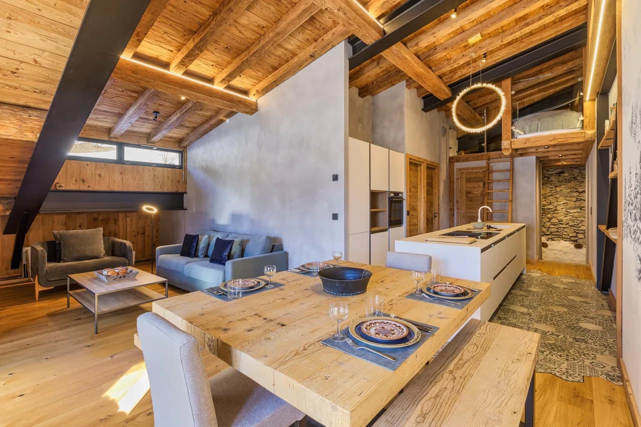 Ski-In/Ski-Out Apartment in Le Tour, Argentière photo 3