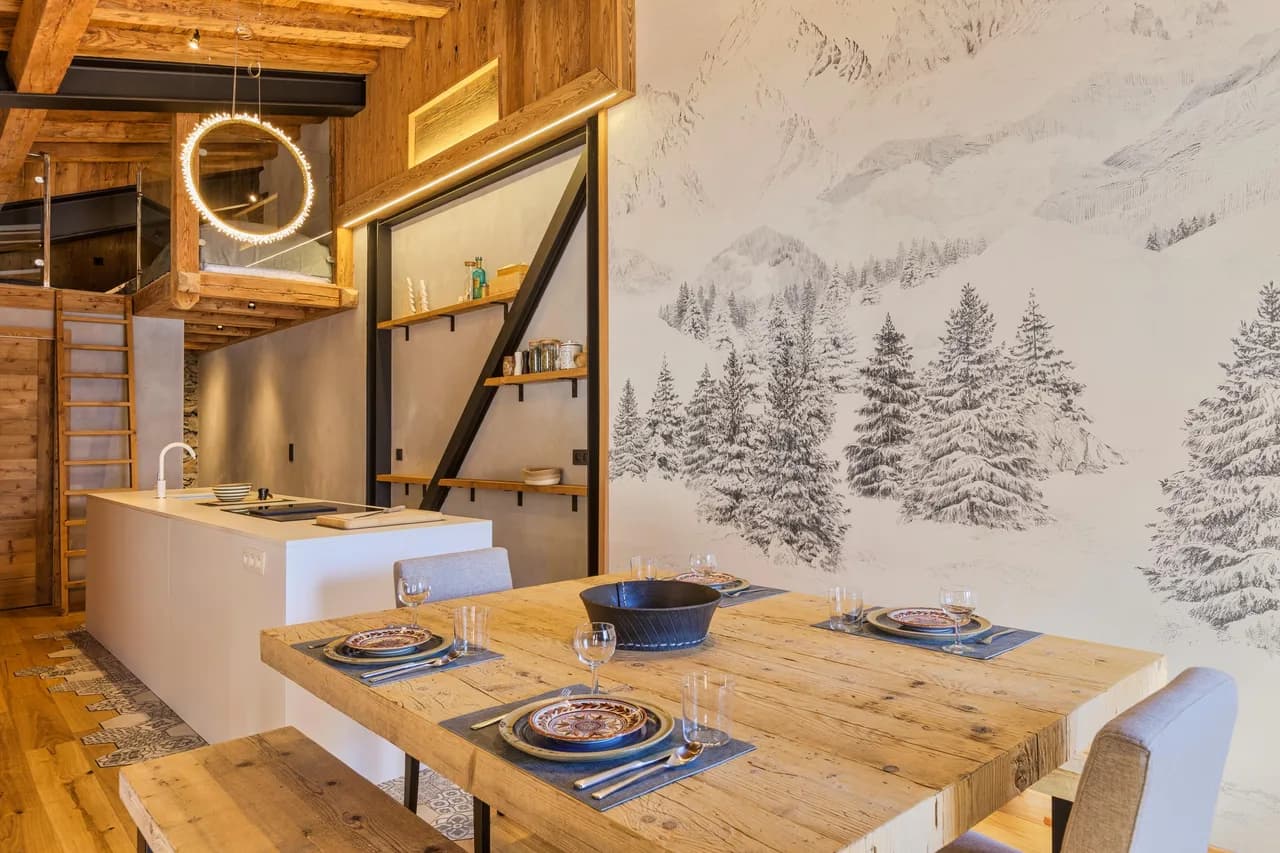 Ski-In/Ski-Out Apartment in Le Tour, Argentière photo 4