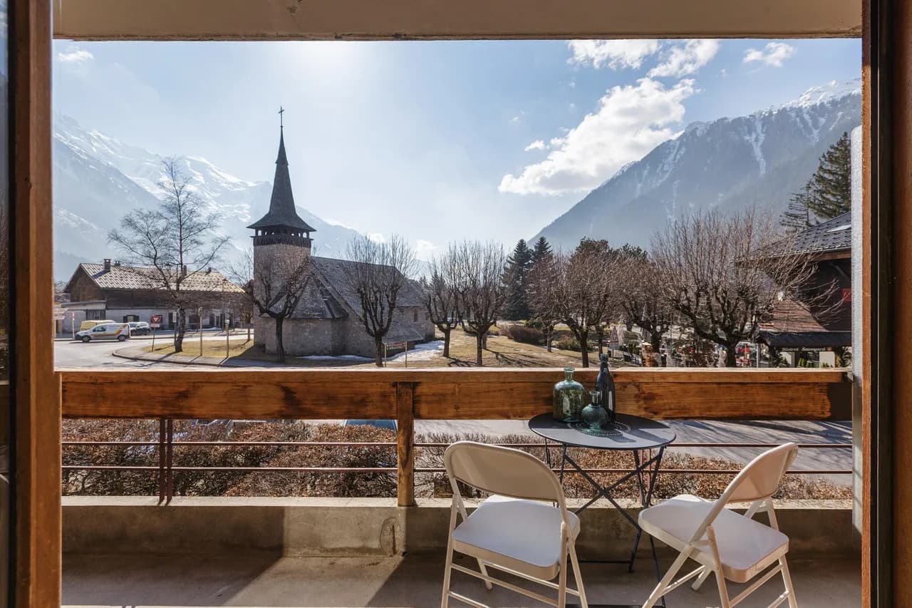 Apt Flégère & Golf Modern 1BR for 4 near ski lift