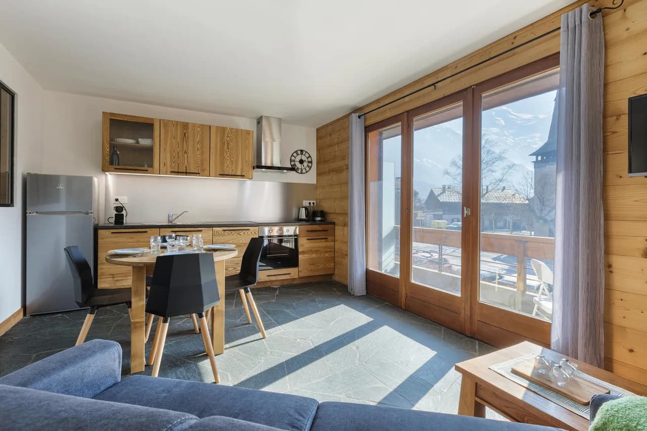 Apt Flégère & Golf Modern 1BR for 4 near ski lift photo 4
