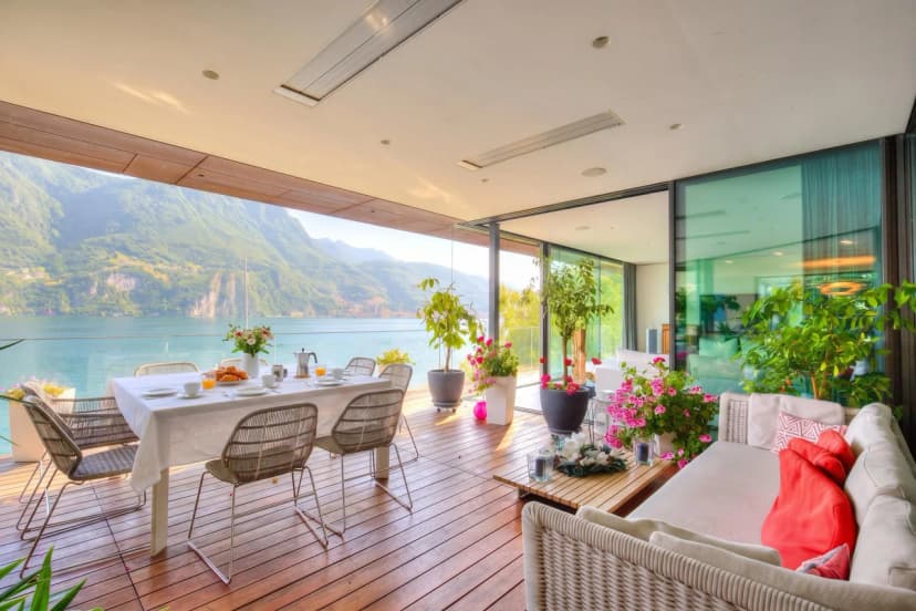 Maison Sur l'Eau - Lugano Villa with View Terrace