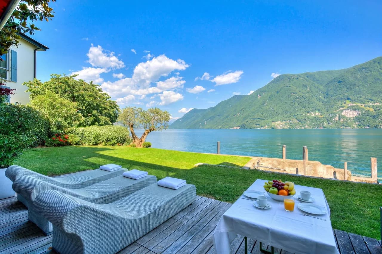 Villa with View Terrace in Lugano, Ticino photo 3