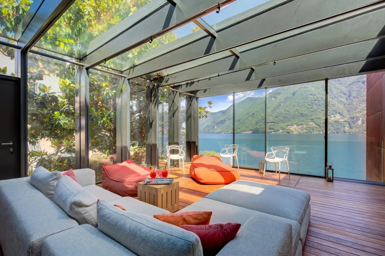 Villa with View Terrace in Lugano, Ticino photo 4